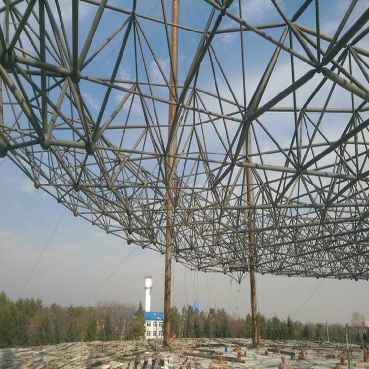 仪征球形网架钢结构施工方案